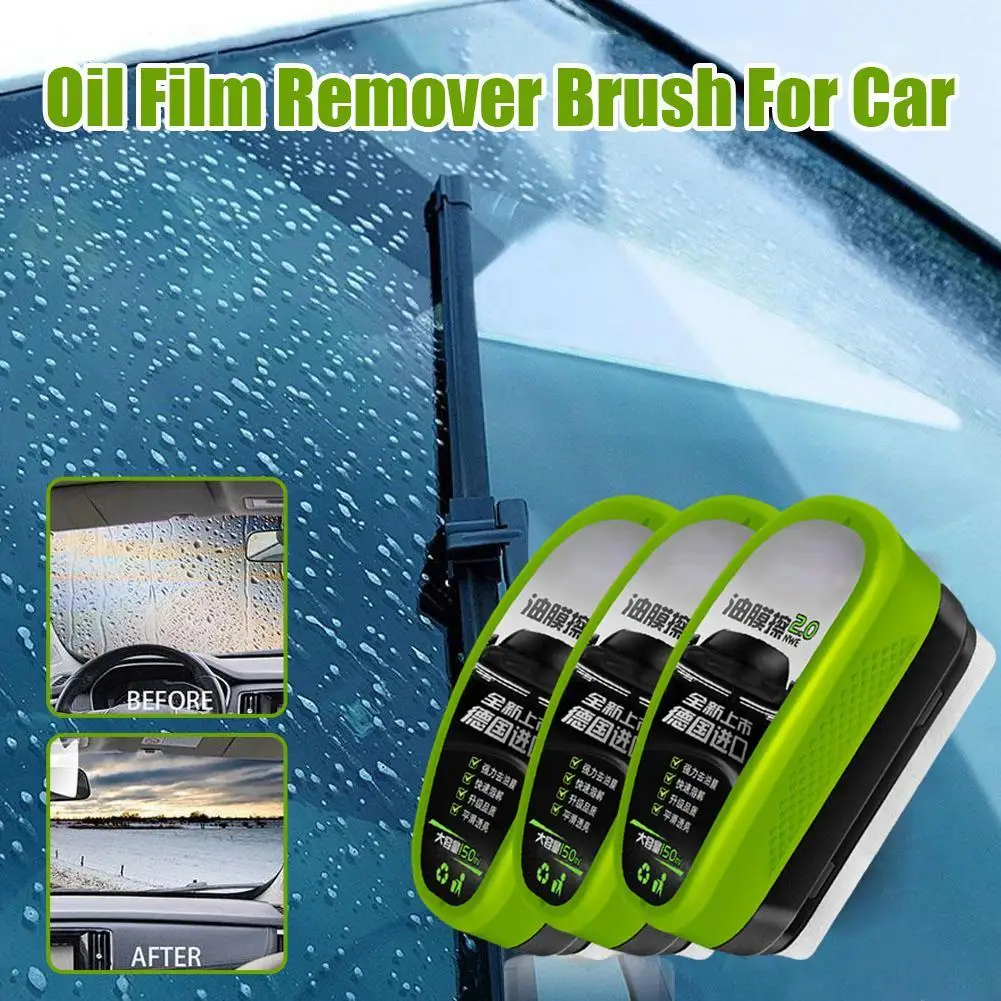 Car Windshield Oil Film Remover for Rainy Days