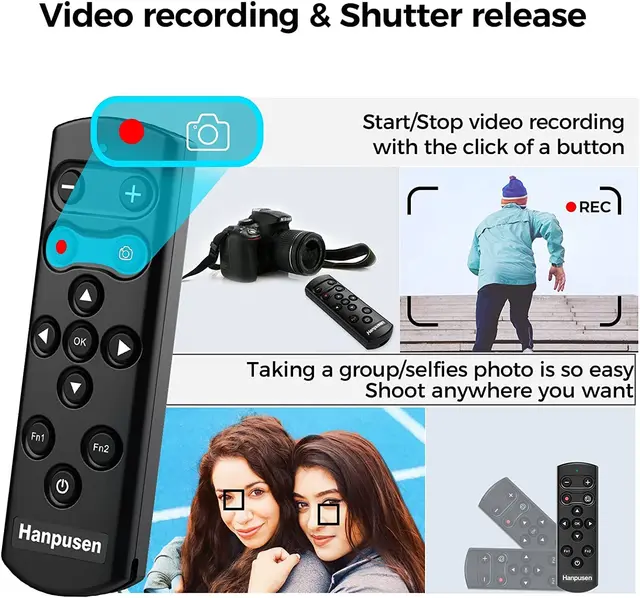 Sony A6700 For Nikon Camera Remote Control, Hanpusen Rechargeable