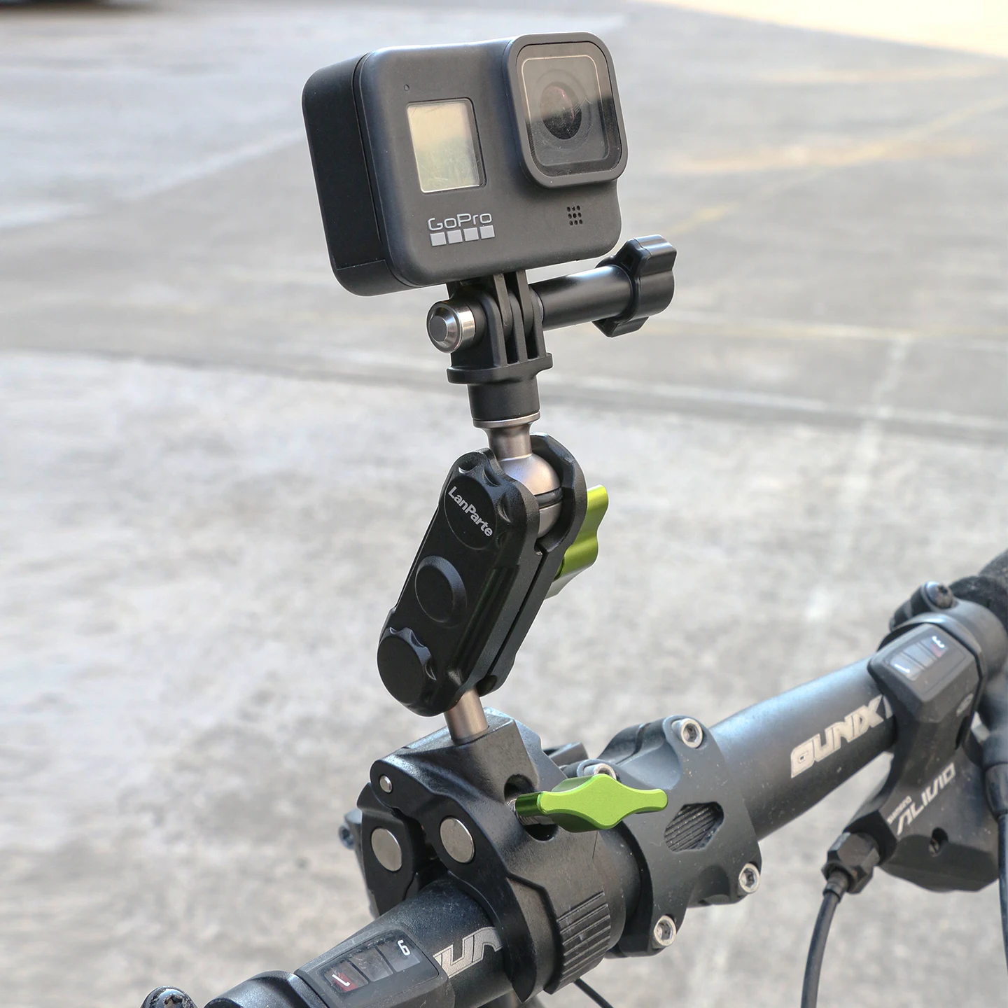 Lanparte UBA-C1 Universal Action Camera кронштейн для держателя зажима подходит для велосипедов, мотоциклов, перил, ветвей