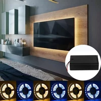 AA Battery Power Led Strip Light SMD2835 1-5M Flexible Lighting Ribbon Tape White/Warm White Strip Cabinet Lights Backlight 2