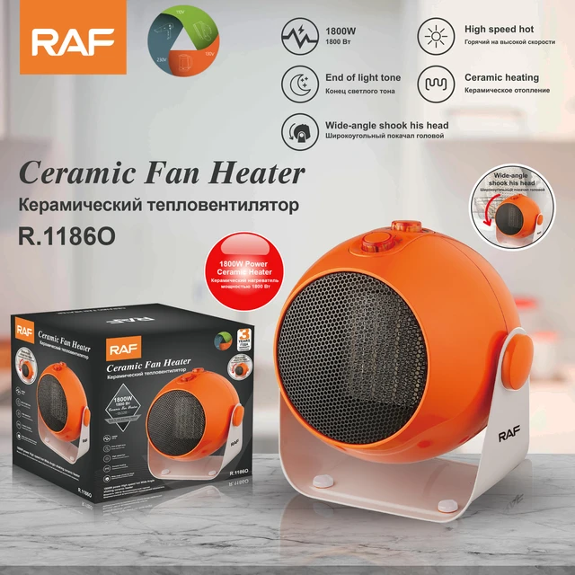 New Home Heater Desktop 1800W High-power Portable Heater Personal Electric  Heater with Adjustable Thermostat - AliExpress