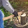 Axe Handle Hammer Wood Replacement Handle Long Curved Durable Axe Handle Wood Handle For Home Farm Garden Axe Supplies 5