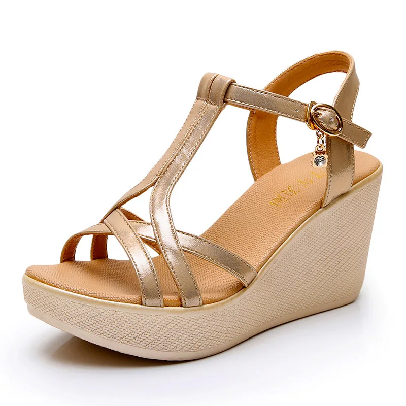 Best Deal for Women Comfort Open Toe Summer High Heel Wedges