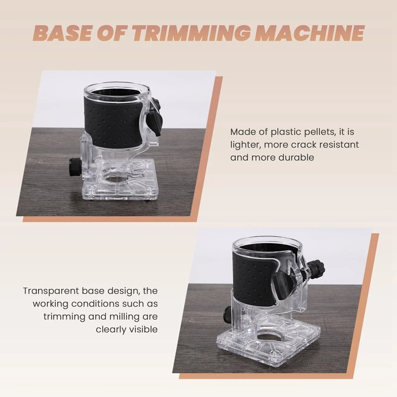 Trimmer Machine Base Woodworking Cutter Electric Trimmer Machine Base Power Tool Accessories Plunge Router