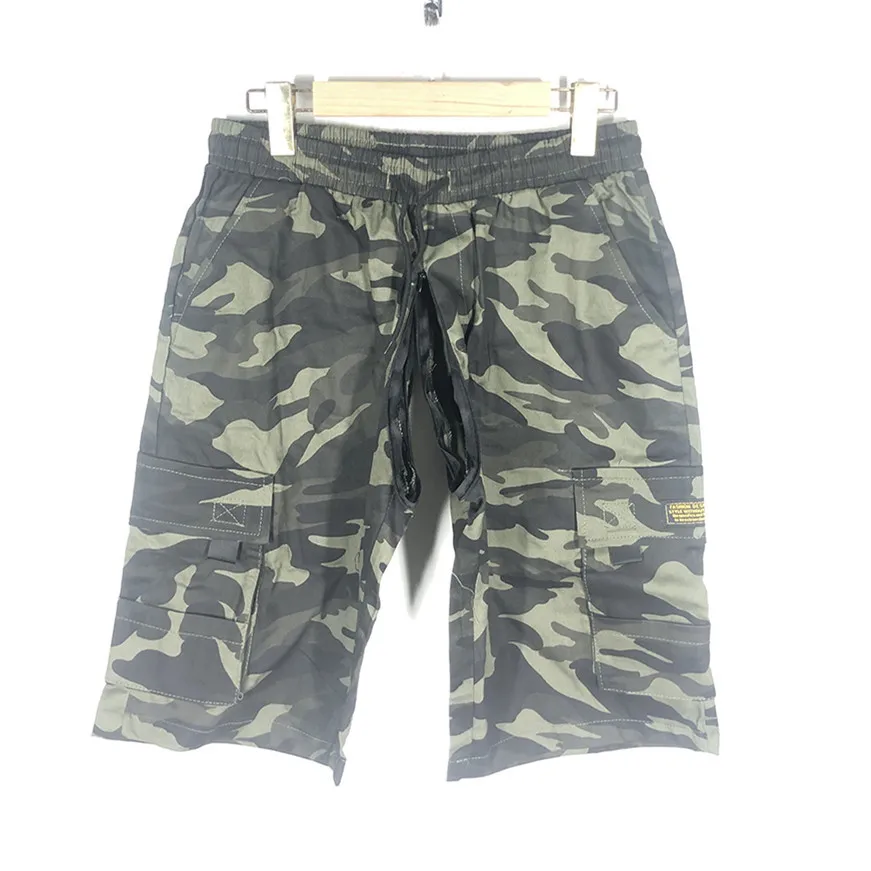 Men leggings Men's Outdoor Sex Shorts summer camouflage shorts pants sexy zippers open croch male trousers clothes open leggings