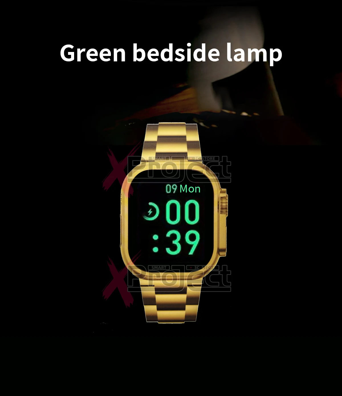 G9 Ultra Pro Gold Smart Watch description image 7