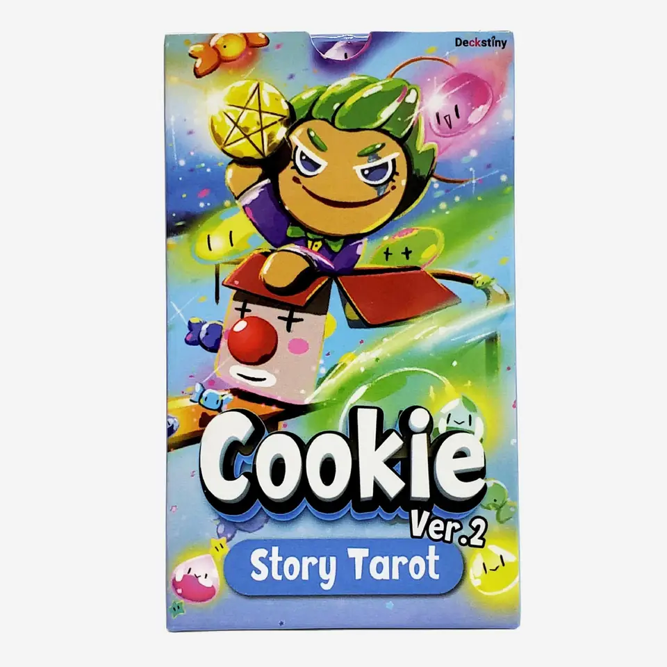 2023 New Tarot 80pcs/set New 12x7cm Cookie Story Tarot 2.0 Card