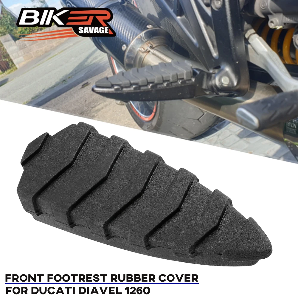 

Front Footrest Cover For DUCATI Diavel 1260 X Diavel 2011-2022 Motorcycle Accessories Pedal Stop Foot Peg Bracket Rubber