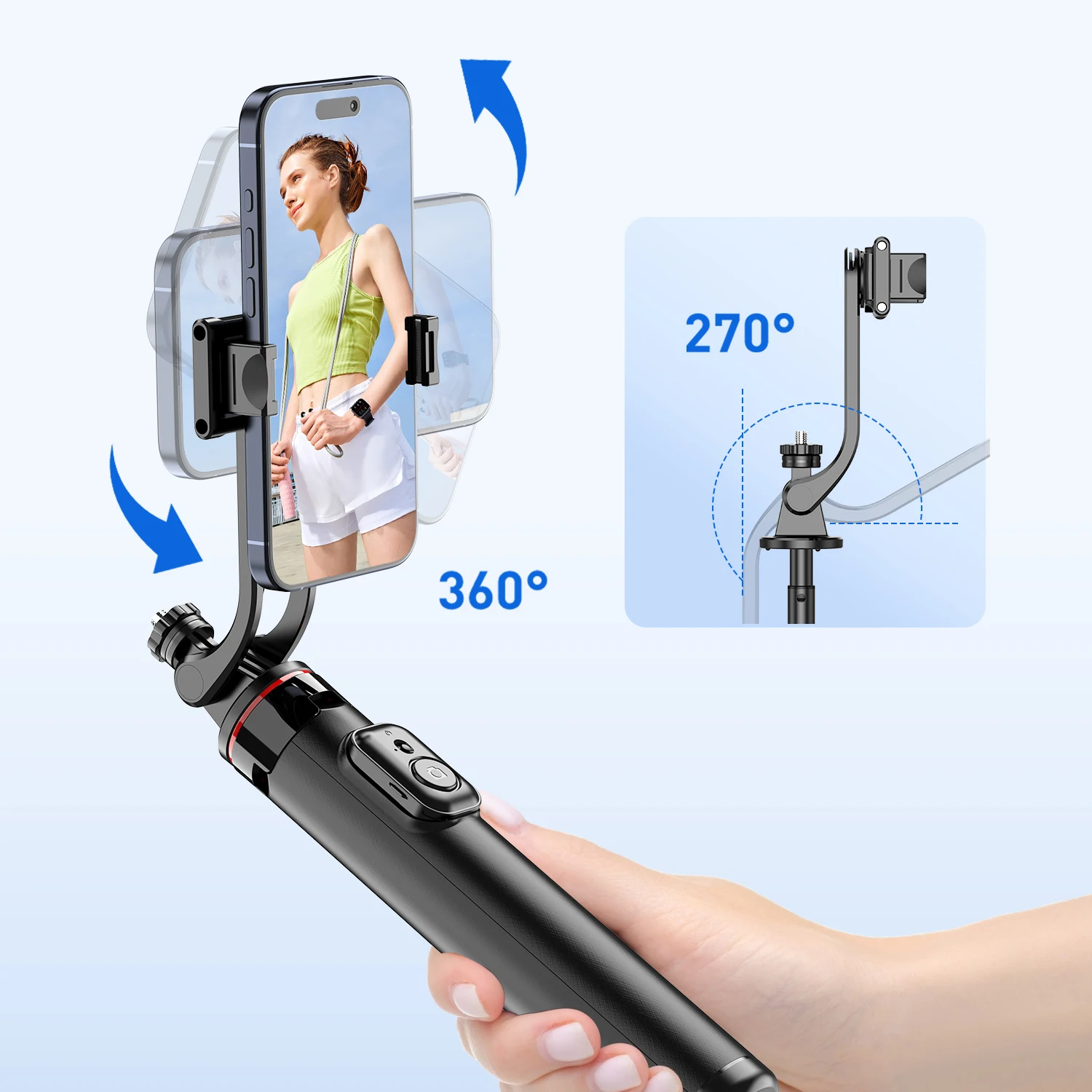 Detachable Mount Extra Long Foot Shank Wireless Bluetooth Selfie Stick Tripod Mobile Phone Stabilizer Holder C12 C12d