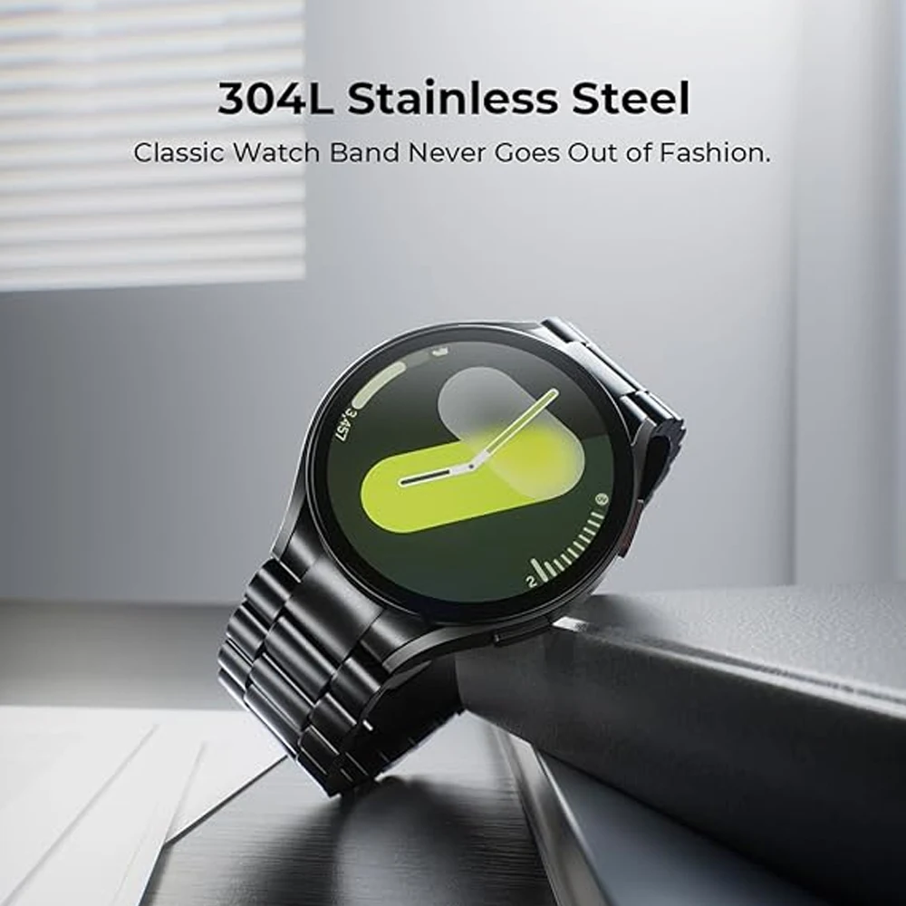 Premium Stainless Steel Metal Watch Strap - Original Design Bracelet