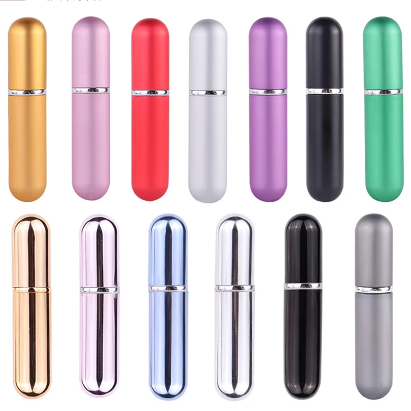 5/10/30/50pcs 5ml Mini Portable Refillable Perfume Bottle Aluminum Atomizer Spray Bottle Container perfume refill bottle travel 1 pcs 8ml atomizer perfume spray bottle empty cologne dispenser portable