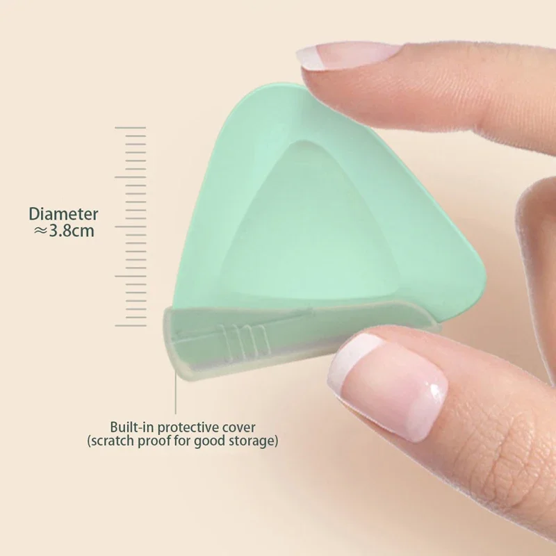 Yunduogirl Triangular Eyebrow Razor Eyebrow Trimmer Women Face Razor Hair Remover Eye Brow Shaver Blades 5Pcs