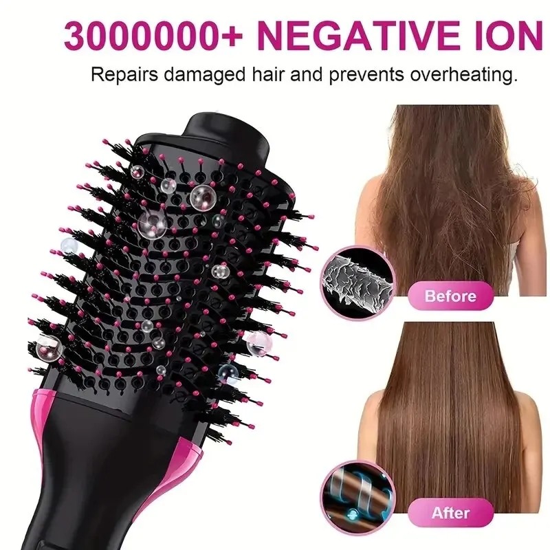 Hair Dryer Herramientas De Peinado 4 En 1 Volumizador Styler Plancha Pelo for All Hair Types