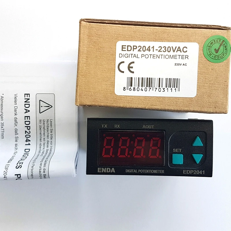 

Контроллер температуры EDP2041-230VA, приборы для измерения температуры, прибор для отображения данных
