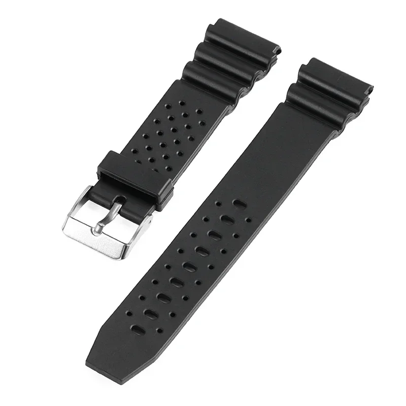 Breathable Waterproof Rubber Watch Strap