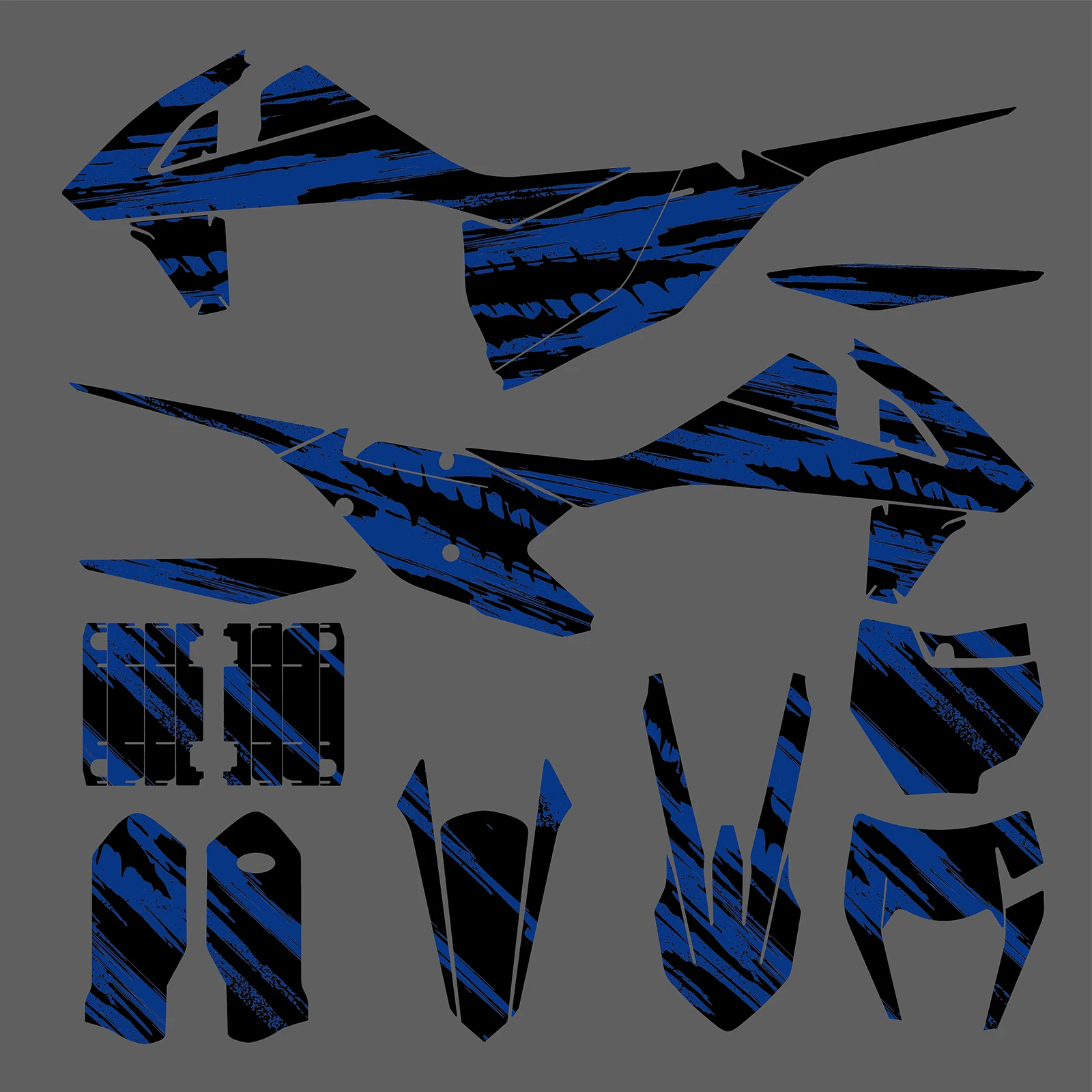 NICECNC Motorrad-Grafik-Hintergrund-Aufkleber für KTM EXC 300 EXC 250 EXC 350 EXC 450 XC XCF 2017 2018 2019 Anpassen – Detail 6