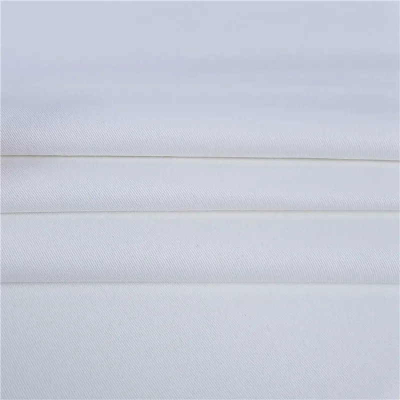 Denim Fabric By The Meter for Sewing Jeans Clothing Coats Dresses Thickened Colored Twill Cotton Handmade Cloth Plain Black Blue cotton fabric