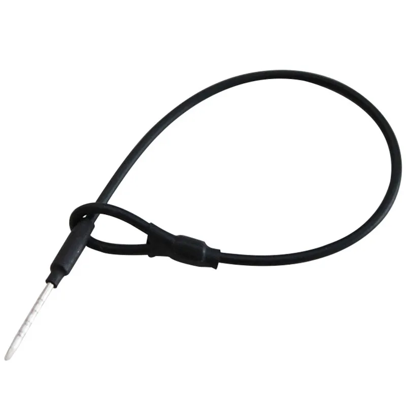 100Pcs/Lot Supermarket Anti-Theft Department Store Protective Rope Steel Wire Leather Anti-Theft Rope Buckle 30cm