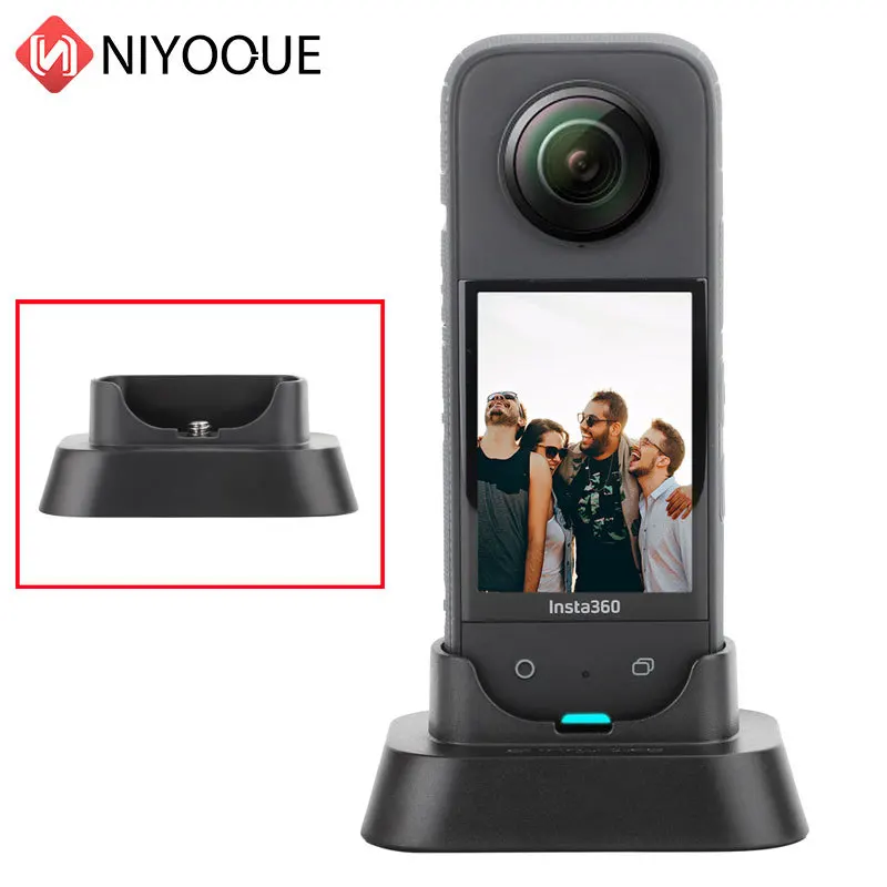 Insta360 X3 용 스탠드 베이스, 데스크탑 스태빌라이저 지원 홀더, 스포츠 카메라 액세서리
