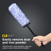 Car Wash Super Brush Plush Premium Wheels Brush Non-Slip Handle Easy To Cleaning Rims Spokes Wheel Barrel Car Accessories 2