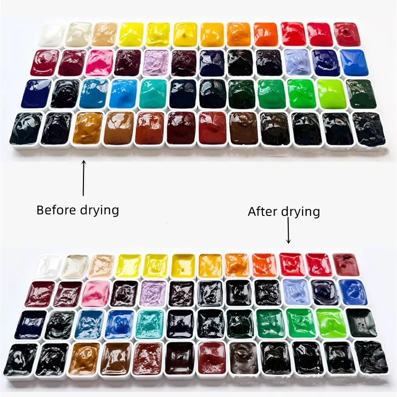 Daniel Smith Original Mini Watercolor Paint Sample 1ml Handmand 24/36/48 Colors Water Color for Painting Art Suppliers