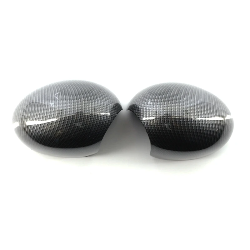 

2PCS For NEW Replacement Door Side Wing Mirror Cover Rearview Mirror Cover For-BMW For MINI R55 R56 R57