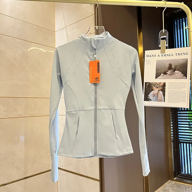 Sports jacket women's sports long sleeved top