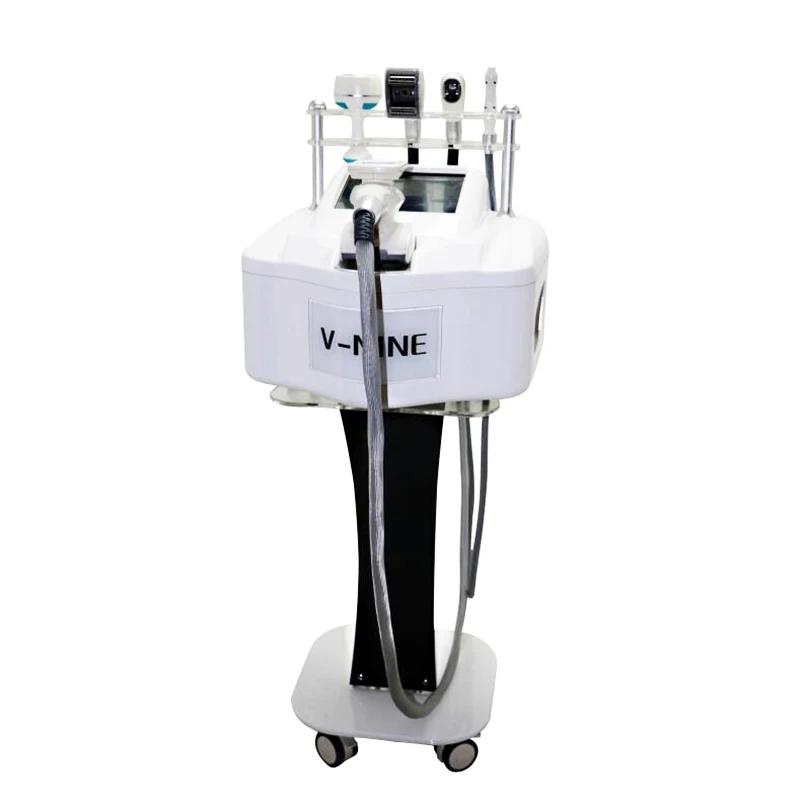 

Professional V9 Body Weight Loss Slimming Machine for Cellulite Removal Vacuum Roller Infrared Cavitation RF Fat Reducing