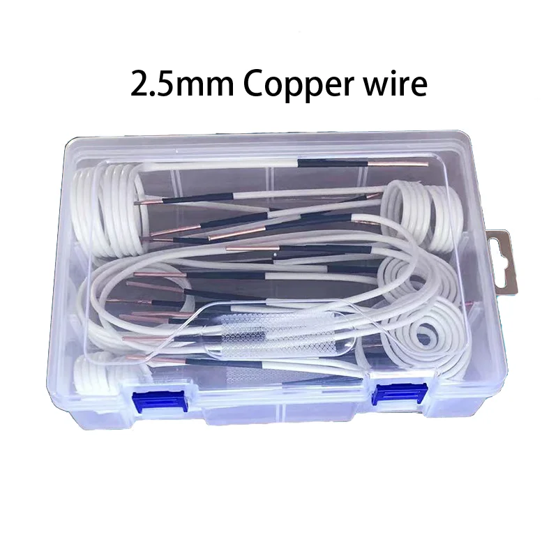 2.5mm Copper wire 250° Heat Induction Heater Coil Kit For