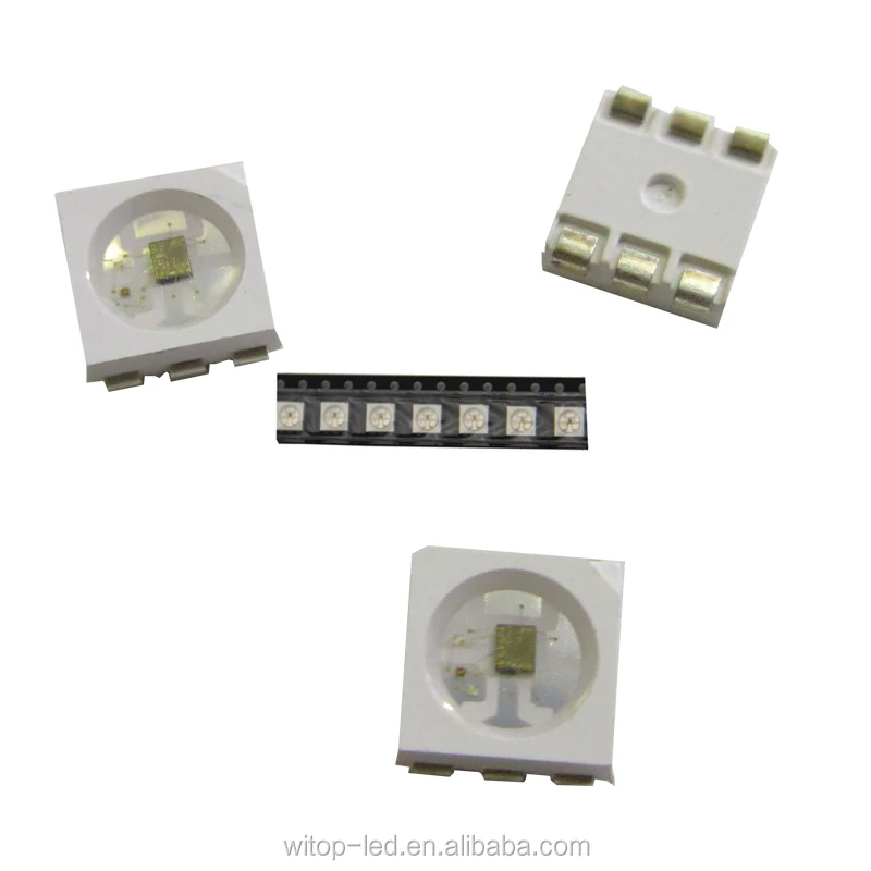 

Professional Factory LED Chip Digital RGB LED Double Signal Addressable APA102 LEDs Chips SMD 5050 RGB
