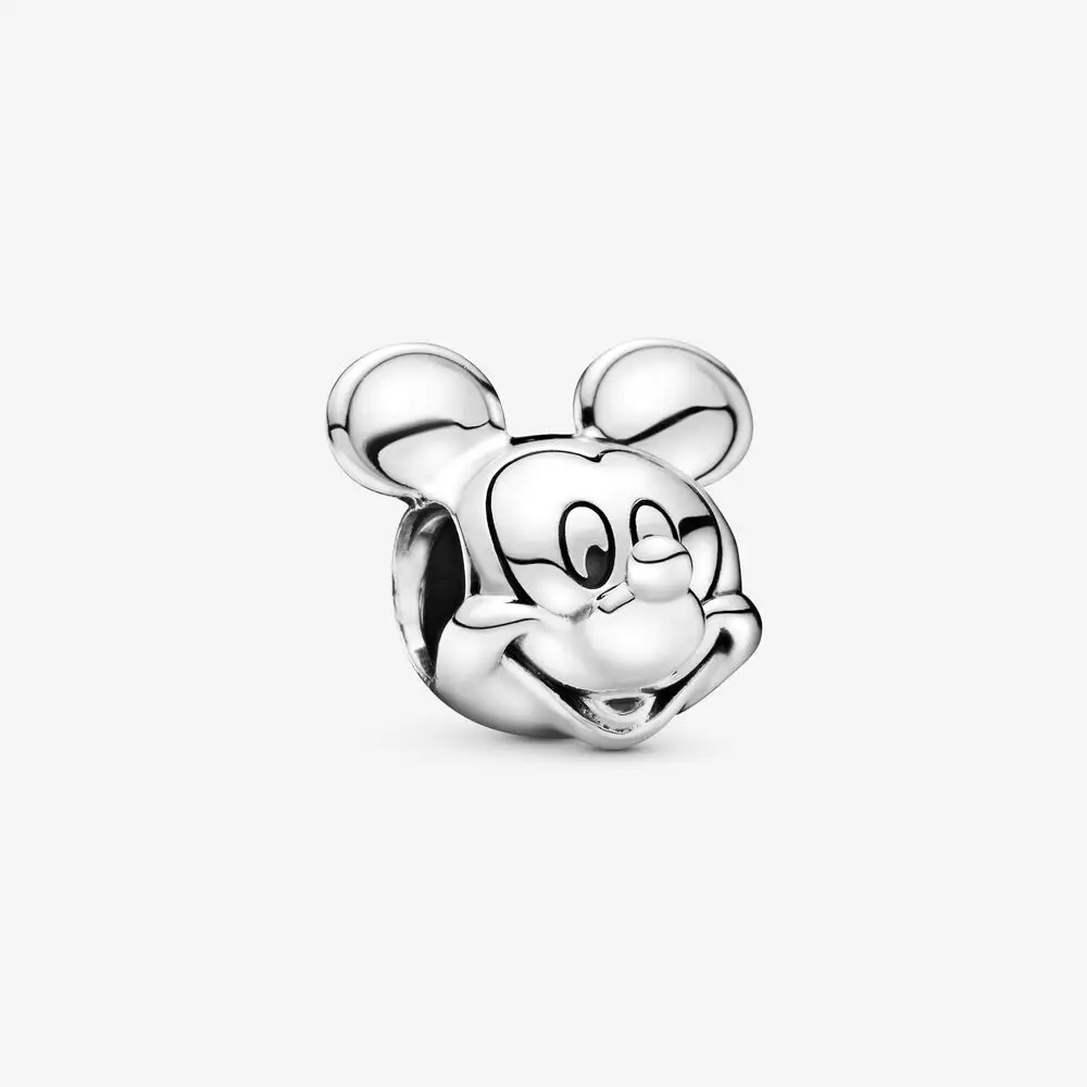 Fit Original Pandora Charms Bracciali Disney Lucido Mickey Mouse Charm Beads Jewelry Berloque