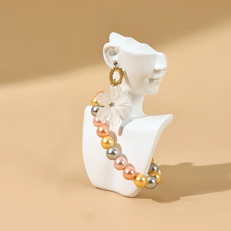 Espostore busto porta collana, espostore per collana personalzzato
