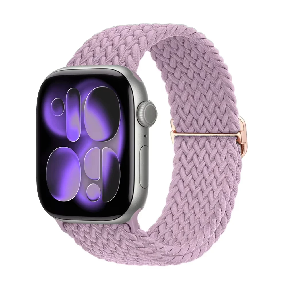 Elastic Braided Nylon Strap