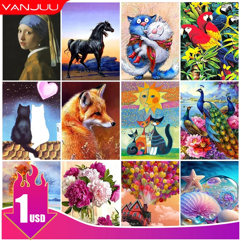 

Landscape 5D DIY diamond painting set cartoon cross stitch diamond embroidery full diamond mosaic rhinestone home decoration