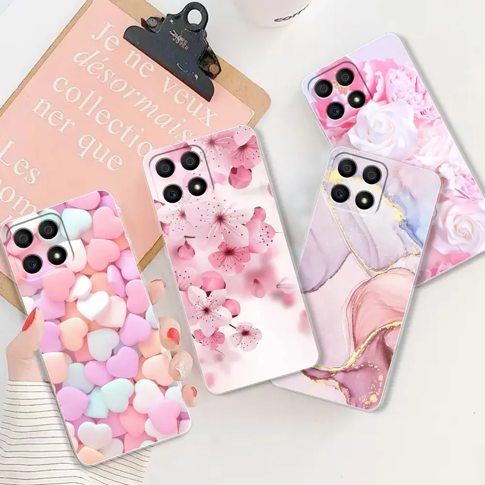 Clear Soft Silicone Protective Phone Case - Slim Shock-Absorbent Bumper Cover