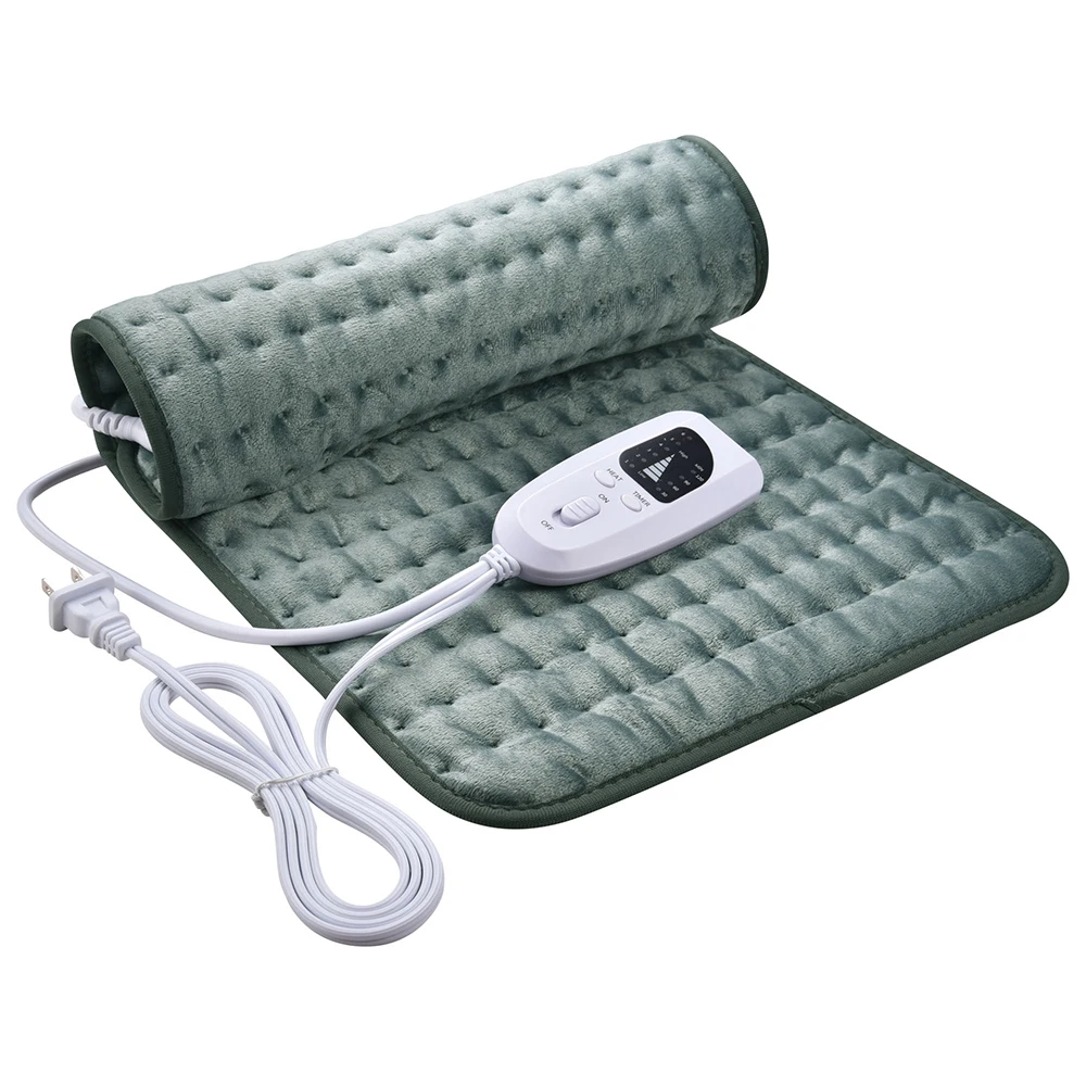 YeStarry 24"x12" Electric Heating Pad Warmer 6 Heat Settings Back Pain Cramps Relief Home