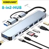 5Gbps USB 3.0 HUB USB C HUB USB C Docking Station High Speed Splitter Multiport OTG Adapter Card Reader for PC/Laptops/MacBook 1