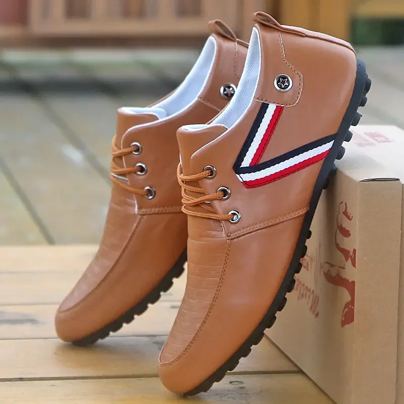 

Men Casual Shoes Slip On Loafers Italian Breathable Canvas Shoes Male Driving Shoes 2024 New Fashion Flats Zapatos De Hombre erf