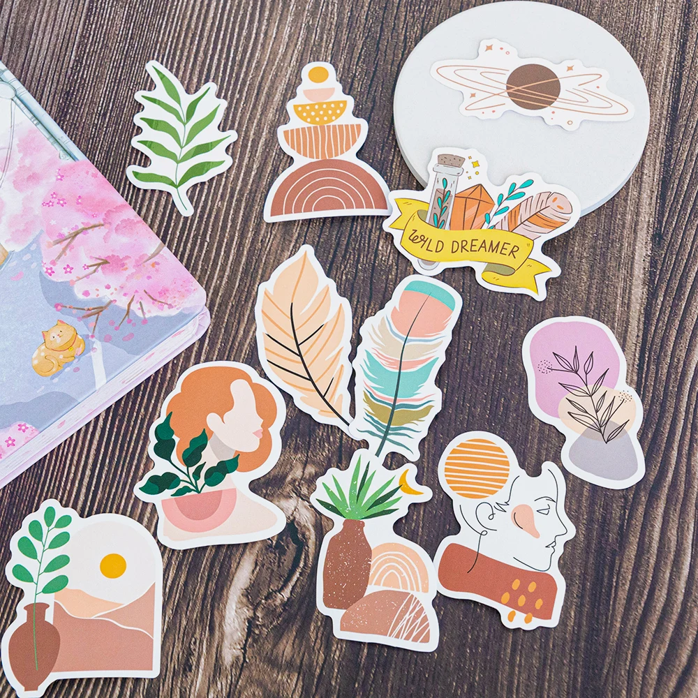 Aesthetic Bottle Sticker Pack-vinyl Stickers-waterproof Stickers-cute  Stickers-packaging Stickers Planners Bullet Journal, Notebook 