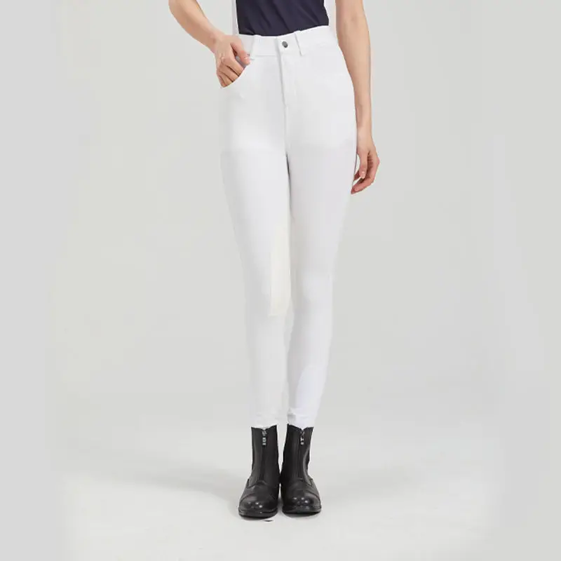 Equestrian Horse Riding Pants for Female Male Training Competition Anti Slip Wear-resistant Inner Knee Patch Equipment Clothes 3