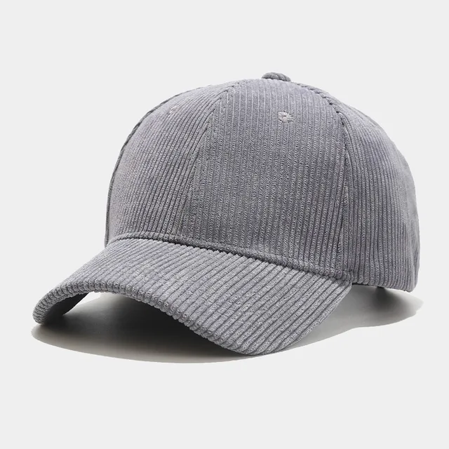 Șapcă de baseball din catifea reiată unisex, de primăvară și toamnă, stil vintage, pentru femei și bărbați, reglabil în aer liber, hip hop, gorra, snapback_voghion.com