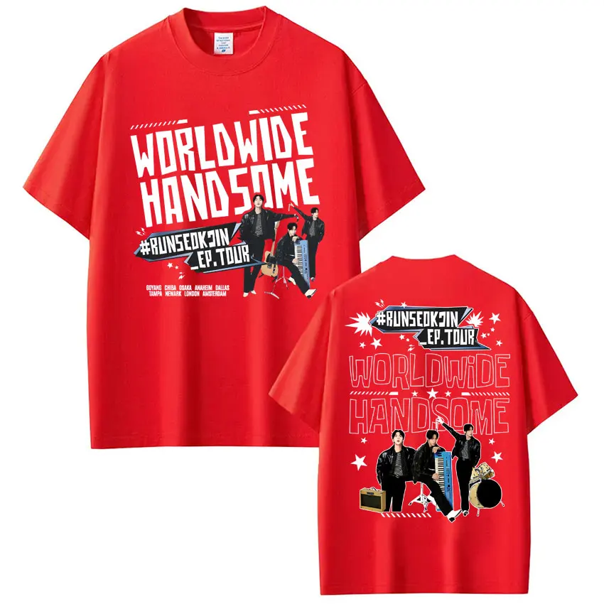 Korean Singer Jin RUNSEOKJIN EP TOUR 2025 T-shirt Worldwide