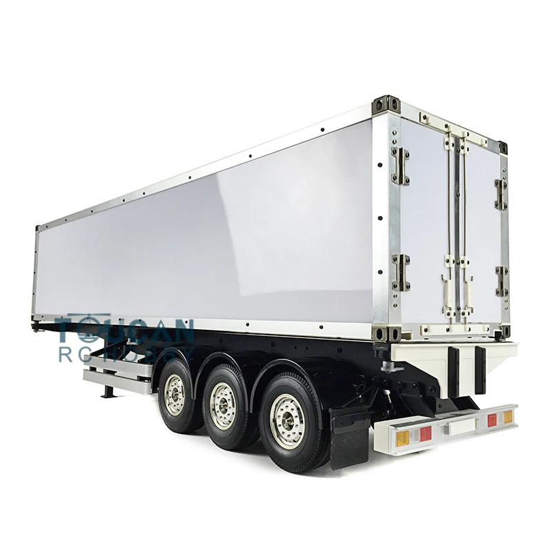 TOUCAN Reefer Container Semi 1/14 Trailer Outdoor Toys for Boys TAMIYAYYA RC Truck Tractor Remote Control Construction Vehicles 2