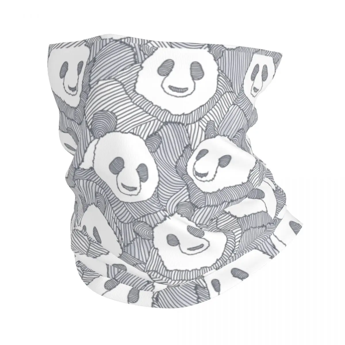 

Panda Bandana Neck Gaiter Printed Cute Zoo Balaclavas Mask Scarf Multi-use Headband Outdoor Sports Unisex Adult All Season