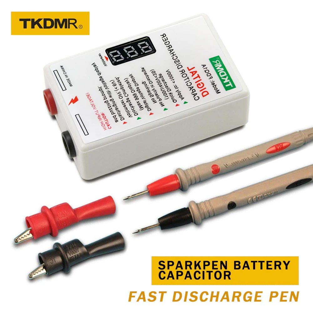 TKDMRSparkpenBatteryCapacitorFastDischargePenDischarger