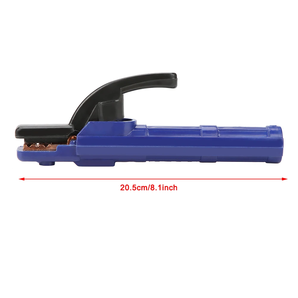 Welding Electrode Holder, 300A Electrode Holder Insulated Copper Welding Clamp for Machine