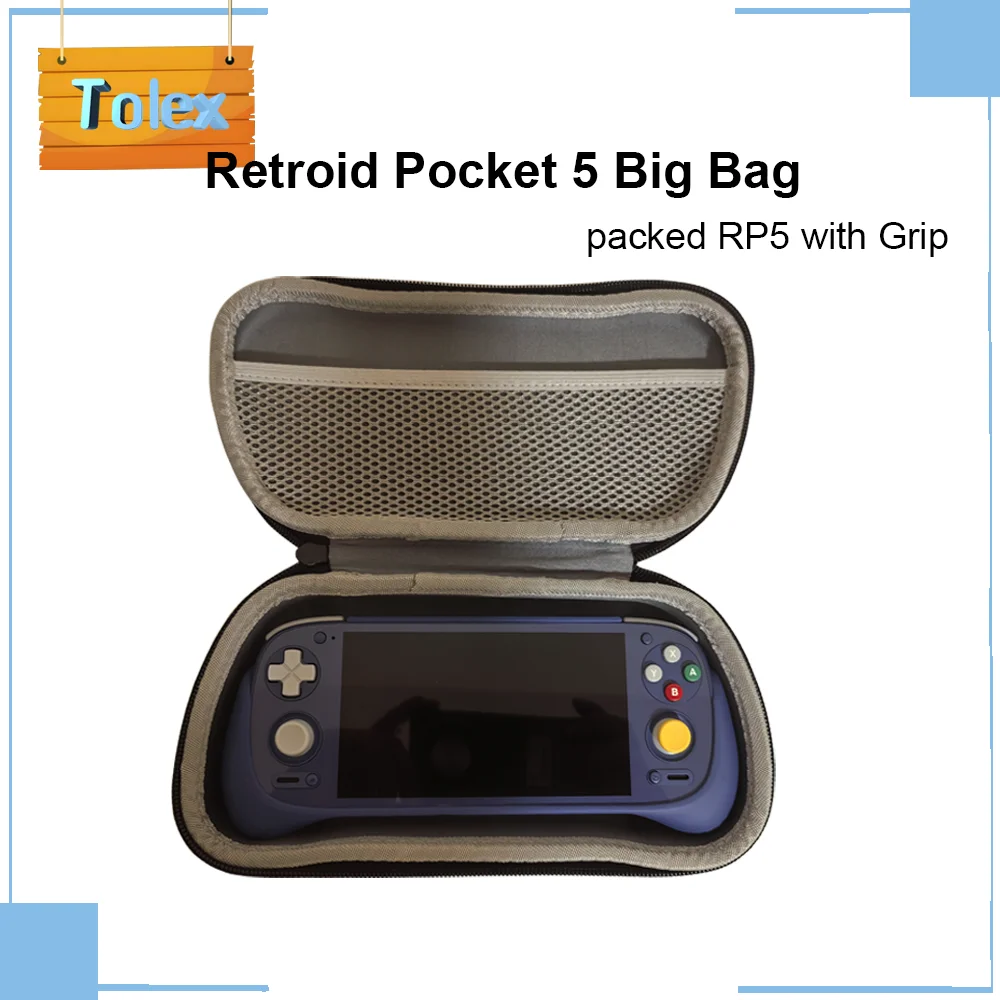 RP5 Big Case with Grip of Retroid Pocket 5 Handheld Game