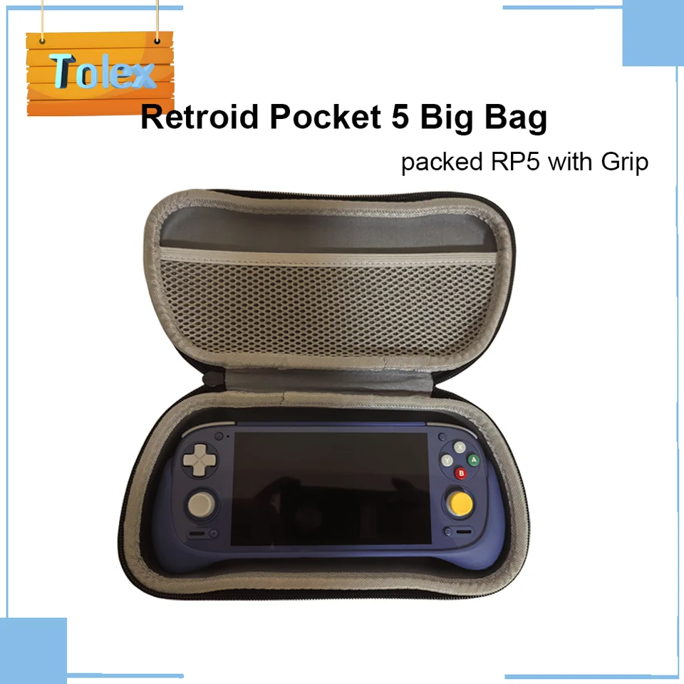 Retroid Pocket 5 携帯ゲーム機 オリジナル版 Retroid公式グリップ付き