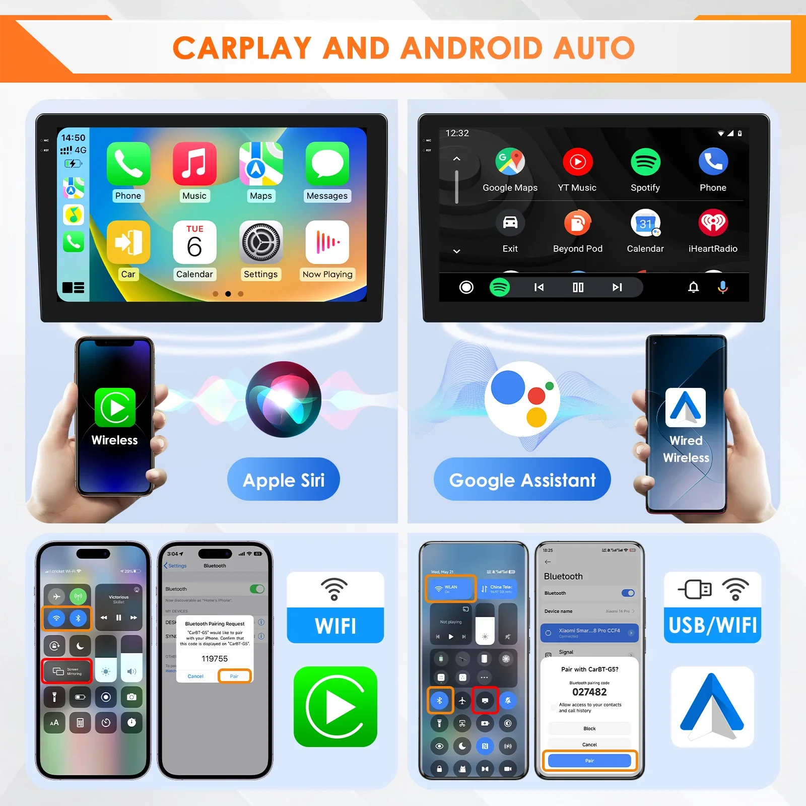 Radio con GPS para coche, reproductor Multimedia con Android, CarPlay, cámara 360, 2Din, 4G, RDS, para Peugeot 107, Toyota, Aygo, Citroen C1 4