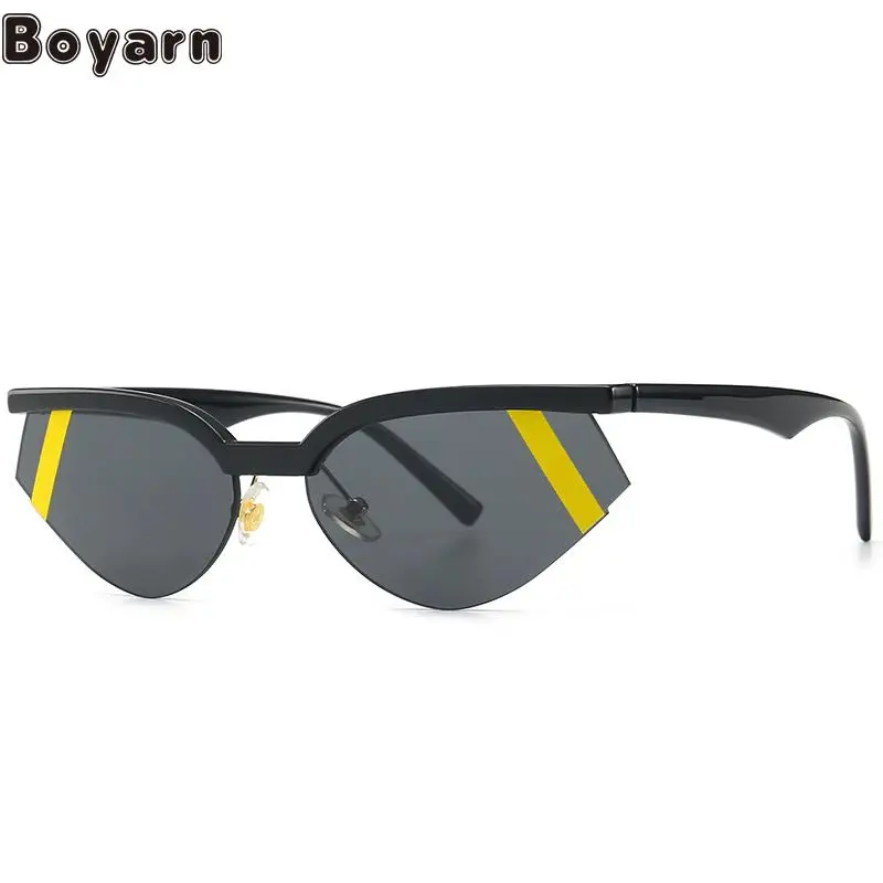 

Boyarn UV400 Shades Sunglasses For Europe And America Gafas De Sol Sunglasses Cat Eye Narrow Sunglasses Trend Sunglasses